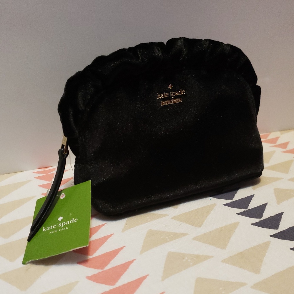 Kate Spade Dawn Place Velvet Black Mini Marcy